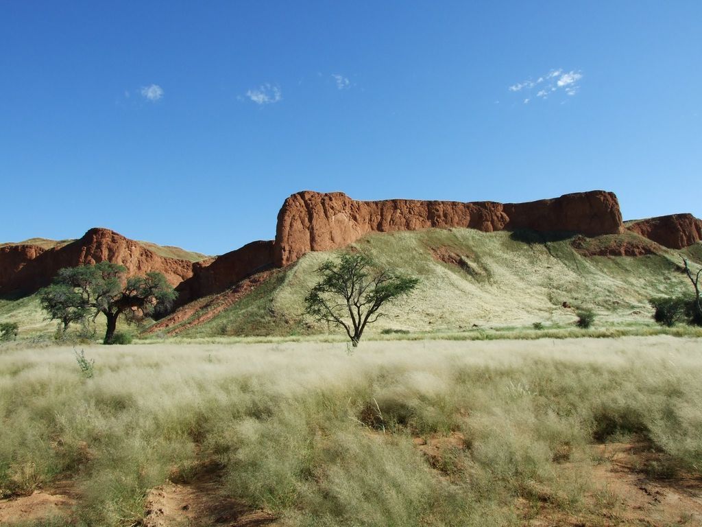 Namib Desert Lodge - Versteinerte Dünen